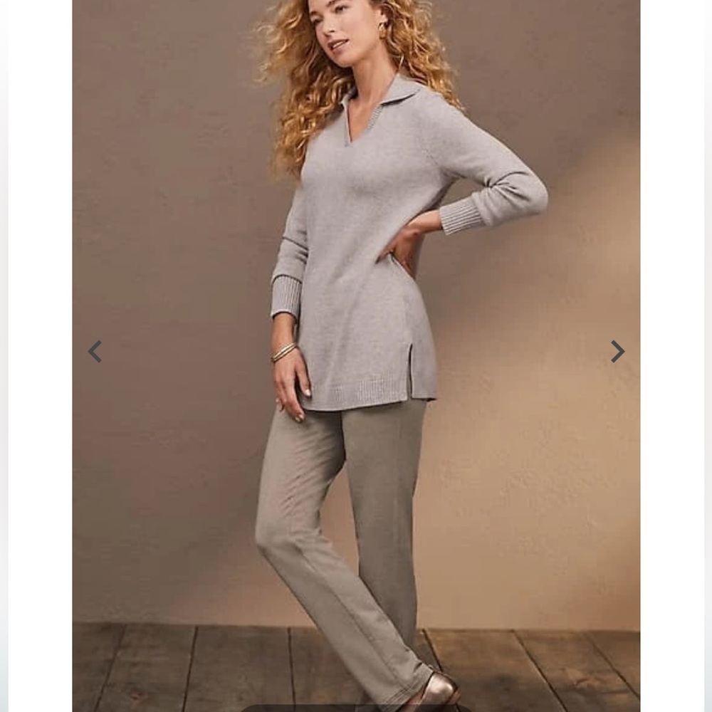 NWT Pure Jill Affinity French Terry Slim Leg Pant Size XL Tall